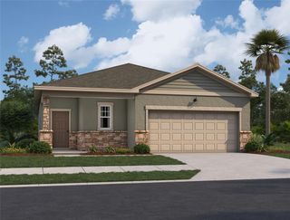 New construction house 12092 Kelly Ann Lp, Brooksville, FL 34613 plan Glimmer - image