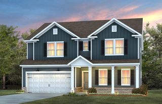 New construction Single-Family house 1132 Lancashire Grove Pl, Willow Spring, NC 27592 plan Mitchell - image