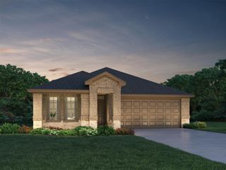 New construction Single-Family house 2502 Covered Wagon Drive, Crosby, TX 77532 The Briscoe (820)- photo