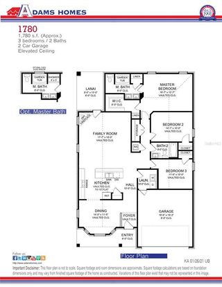 New construction  house 13795 Nw 150Th Cir, Alachua, FL 32615 plan 1780 - image