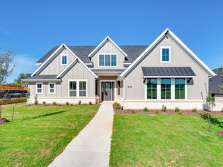 New construction Single-Family house 6000 Rolling Creek Court, Aledo, TX 76008 Caitlyn II- photo