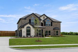 New construction house 210 Cheyenne Mountain Dr, Ovilla, TX 75154 plan Brentmoore FS - image