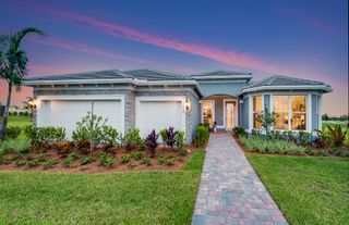 New construction Single-Family house 13621 Sw Vermillion Cir, Port St. Lucie, FL 34987 plan Stellar - image