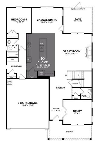 New construction Single-Family house 2511 Vetrina Wy, Apex, NC 27502 plan Dillon - image