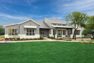 New construction Single-Family house 216 Bold Sundown, Liberty Hill, TX 78642 plan Abilene - image