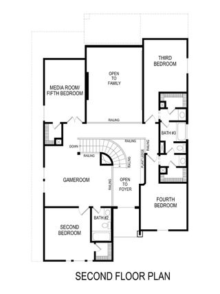 New construction Single-Family house 6221 Shasta Creek Dr, Celina, TX 75009 plan Harvard 2F-EW (w/Media) - image