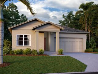 New construction Single-Family house 1458 Arbor Hill Drive, Deltona, FL 32725 Hawkins Homeplan- photo