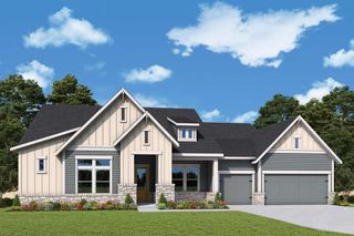 New construction Single-Family house 318 Silver Sage Ct, Dripping Springs, TX 78620 plan The Highcrest - image