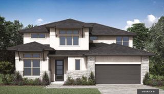 New construction Single-Family house 100 Bull Ridge Trl, Georgetown, TX 78628 Merrick- photo