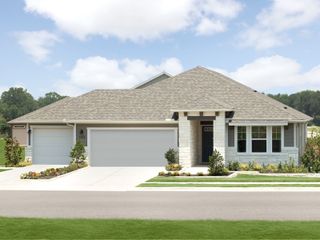 New construction Single-Family house 160 Coopers Hawk Crst, Cedar Creek, TX 78612 plan The Henderson (404) - image