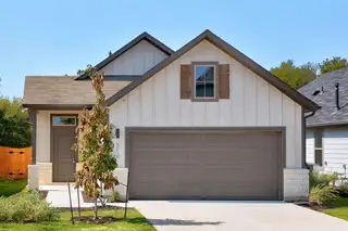 New construction  house 310 Bendecido Lp, Elgin, TX 78621 plan Cedar | Trinity Ranch - image