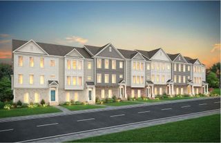 New construction Townhouse house 309 Hudson Way, Woodstock, GA 30189 Carver- photo