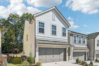 New construction Townhouse house 5321 Frontier Ct, Flowery Branch, GA 30542 plan Foxglove - image