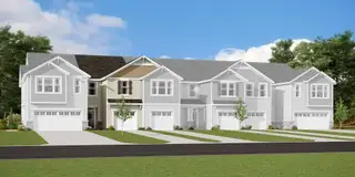 New construction Townhouse house 2565 Hedgecliff Rd, Kannapolis, NC 28083 plan Sierra - image