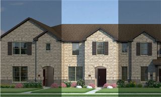 New construction Townhouse house 253 Territory Trl, Fort Worth, TX 76120 plan Houston 5A2 - image