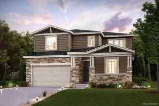 New construction Single-Family house 14058 Deertrack Ln, Parker, CO 80134 plan Gunnison - image