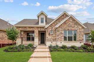 New construction Single-Family house 4825 Painted Rose Drive, Arlington, TX 76005 The Lockhart- photo