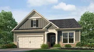 New construction Single-Family house 341 Majestic Oak Cir, Dallas, GA 30132 plan Aria - image