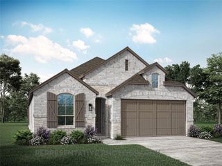 New construction Single-Family house 188 High Rock Pass, Kyle, TX 78640 plan Escalade Plan - image