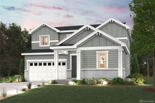 New construction  house 3681 Sandreed St, Dacono, CO 80514 plan The Marion - image