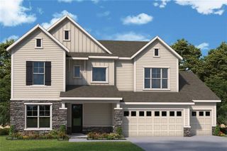 New construction Single-Family house 428 Maypop Lane, Woodstock, GA 30188 The Ransdall- photo