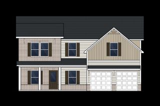 New construction Single-Family house 1621 Fuma Leaf Way, Mcdonough, GA 30253 The Harding- photo