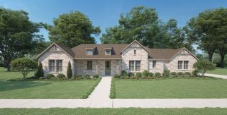 New construction house 4431 Cowboy Wy, Waxahachie, TX 75165 plan Cerro - image