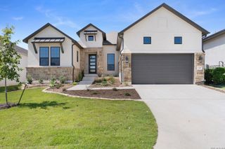 New construction Single-Family house 23347 Grande Vis, San Antonio, TX 78261 plan Leon - image