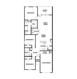 New construction Single-Family house 245A Harrison Xing, Uhland, TX 78640 plan The Maddie - image
