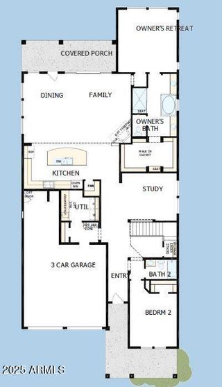 New construction Single-Family house 2018 W Rowel Rd, Phoenix, AZ 85085 plan The Campbell - image