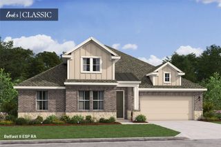 New construction house 12302 Old Fashion Cir, Mont Belvieu, TX 77535 plan Belfast II ESP - image