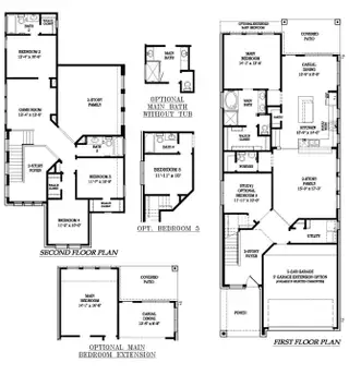 New construction  house 1218 Village Falls Dr, Missouri City, TX 77459 plan Durango- 45' Lot - image