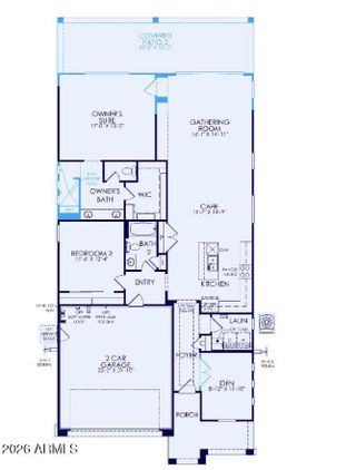 New construction Single-Family house 21834 W Roma Ave, Buckeye, AZ 85396 plan Solitude - image