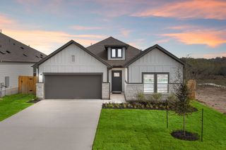 New construction Single-Family house 115 Ayres Horn, Cedar Creek, TX 78612 plan Young - image