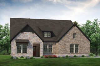 New construction Single-Family house 3631 Lariat Trail, Van Alstyne, TX 75495 Verbena- photo