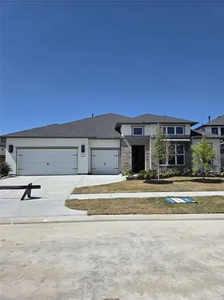 New construction Single-Family house 15906 Iris Meadow Dr, Conroe, TX 77302 plan 6029 Elevation A - image