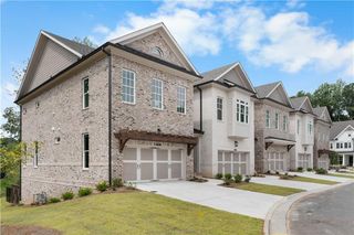 New construction Townhouse house 510 Winston Croft Cir, Unit 56, Johns Creek, GA 30022 - image