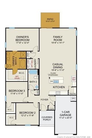 New construction Single-Family house 878 Wicklow Ln, Raeford, NC 28376 - image