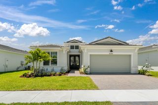 New construction house 10256 Sw Carnelian St, Port St. Lucie, FL 34987 plan Sage - image
