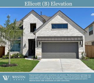 New construction Single-Family house 133 Basketflower Lane, Georgetown, TX 78628  The Ellicott- photo