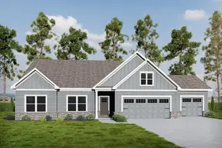 New construction Single-Family house 268 Riverside Trl, Monroe, GA 30656 plan (GA) Ellen A.2 3 Front Entry - image