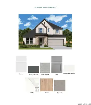 New construction Single-Family house 175 Nails Crk, Castroville, TX 78009 plan The Rosemary - image