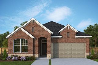 New construction Single-Family house 8915 Gray Fox Trl, Manvel, TX 77578 plan The Woodworth - image