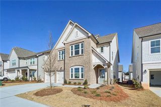 New construction house 5457 Hargrove Wy, Flowery Branch, GA 30542 plan Lancaster - image
