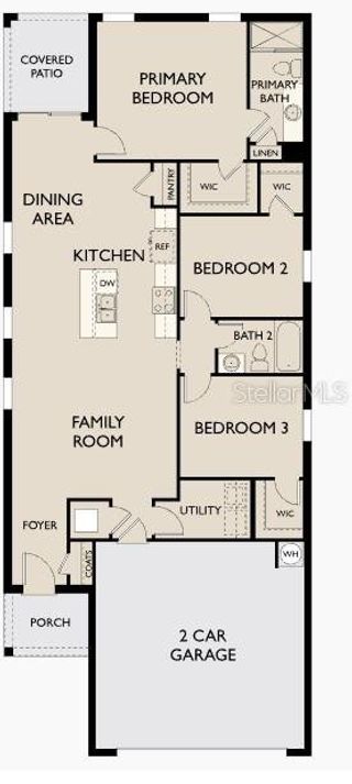 New construction Single-Family house 3009 Daffodil Dr, Lake Hamilton, FL 33844 plan Odyssey - image