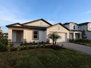 New construction Single-Family house 38389 Tobiano Lp, Dade City, FL 33525 plan Meridian - image