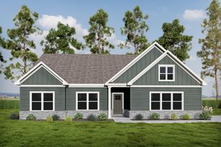 New construction Single-Family house 292 Weslyn Dr, Social Circle, GA 30025 plan (GA)Ellen A.2 2 Side Entry - image