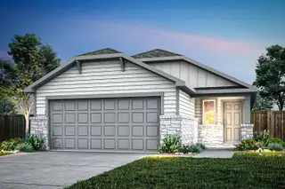 New construction house 585 Tailwind Dr, Kyle, TX 78640 plan Beeville - image