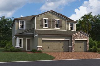 New construction  house 6741 Yellow Warbler Bnd, St. Cloud, FL 34773 plan Lancaster - image