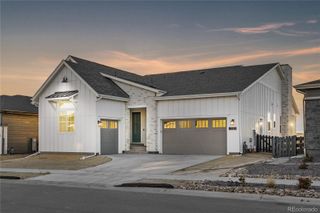 New construction Single-Family house 7317 Timberstone St, Castle Pines, CO 80108 plan 5086 Haven Elevation A - Modern Farmhouse - image